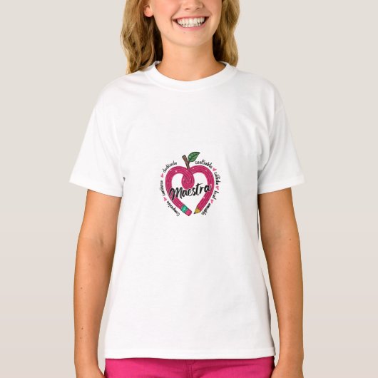 Maestra -ハートの先生 tシャツ (正面)