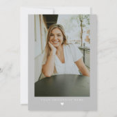 MAEVEシルバーグレーメディカルRNナース卒業 招待状 (裏面)