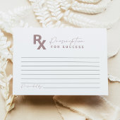 MAEVEバラ金ゴールドナース卒業アドバイスカード エンクロージャーカード