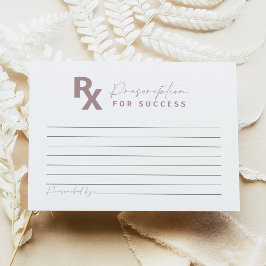 MAEVEバラ金ゴールドナース卒業アドバイスカード エンクロージャーカード