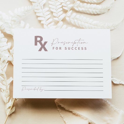 MAEVEバラ金ゴールドナース卒業アドバイスカード エンクロージャーカード