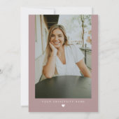 MAEVEバラ金ゴールド赤面医療RNナース卒業 招待状 (裏面)