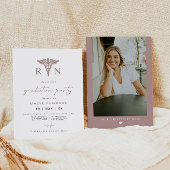 MAEVEバラ金ゴールド赤面医療RNナース卒業 招待状