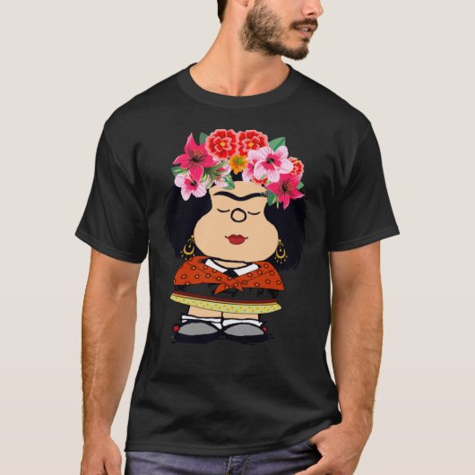 Mafalda Kahlo Fanart Classic T-Shirt Essential T-S Tシャツ (正面)