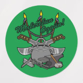 Maferefun Oggún ラベル (デザイン2)