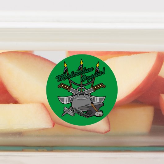 Maferefun Oggún ラベル (貼付)