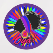Maferefun Oyá ラベル (デザイン1)