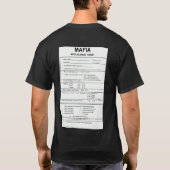 Mafia Inc. Tシャツ (裏面)