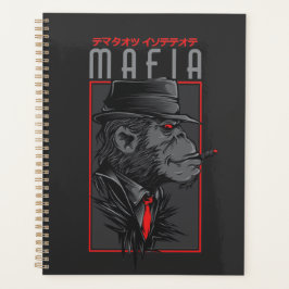 Mafia Monkey Smoking Cigar Graphic | Japan プランナー手帳