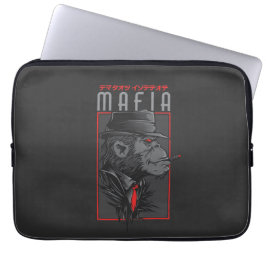 Mafia Monkey Smoking Cigar Graphic | Japan ラップトップスリーブ