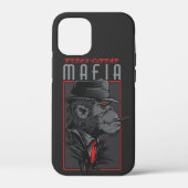 Mafia Monkey Smoking Cigar Graphic | Japan Case-Mate iPhoneケース (裏面)