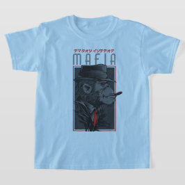 Mafia Monkey Smoking Cigar Graphic T-Shirt | Japan Tシャツ