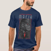 Mafia Monkey Smoking Cigar Graphic T-Shirt | Japan Tシャツ (正面)