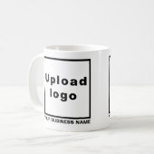 Magの会社名とロゴ コーヒーマグカップ (正面左)