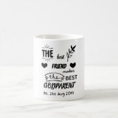 MAGゴッドペアレントMAGゴッドマザーパーソナライズされたゴッドファーザー コーヒーマグカップ (中央)