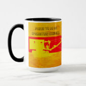 MAG誇りを持ったを運用するカラフルこと マグカップ (左)