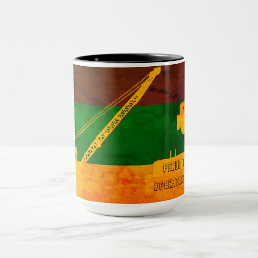 MAG誇りを持ったを運用するカラフルこと マグカップ (中央)