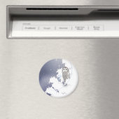 MAG003冬型フクロウ マグネット (インサイチュ (食洗機))