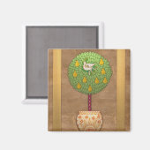 MAG009 Partridge in a Pear Tree マグネット (正面/裏面)