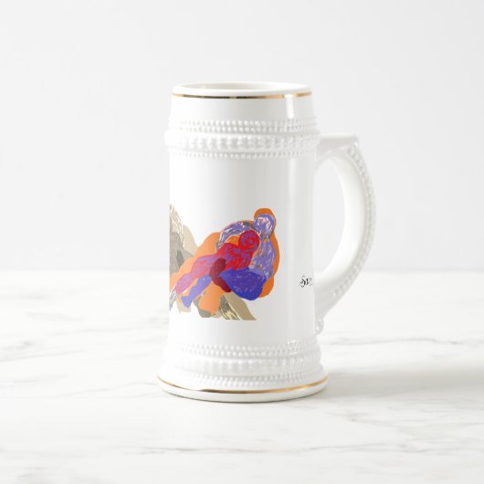 Mag ：ゲームがオン ビールジョッキ (正面右)