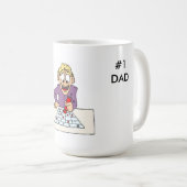 Mag/#1パパとパパ遊のビンゴ コーヒーマグカップ (正面右)