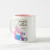 Mag - Dream Big and Say InshaAllah - 11 oz ツートーンマグカップ (正面左)