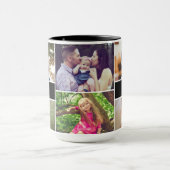 Mag for Grandパパファミリーフォトコラージュ マグカップ (中央)