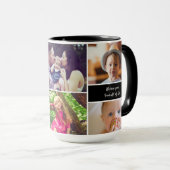 Mag for Grandパパファミリーフォトコラージュ マグカップ (正面右)