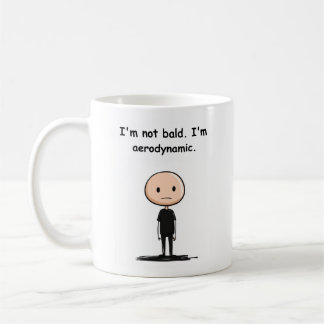 Mag - Im Not Bald私は空力 コーヒーマグカップ
