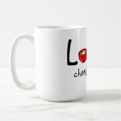 Mag/Loveがすべてを変える コーヒーマグカップ (左)