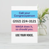 MAGAが同盟国を超えて呼び出す 招待状 (スタンド正面)