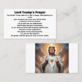 MAGAに対するトランプ祈りの言葉 名刺 (正面/裏面)