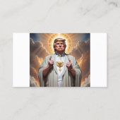 MAGAに対するトランプ祈りの言葉 名刺 (裏面)