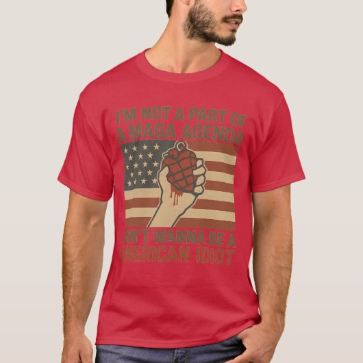 MAGAの議題の一部ではない Tシャツ (正面)