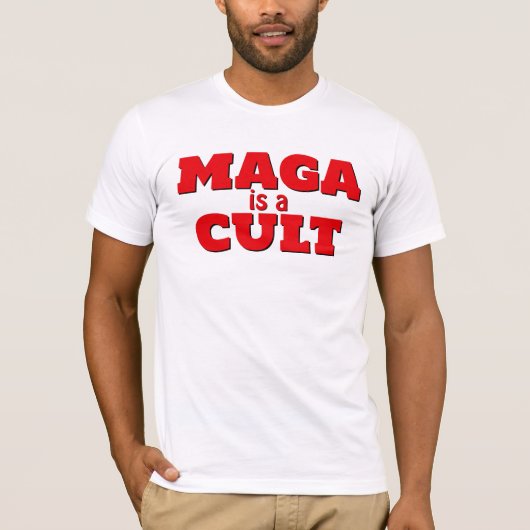 MAGAはカルト Tシャツ (正面)