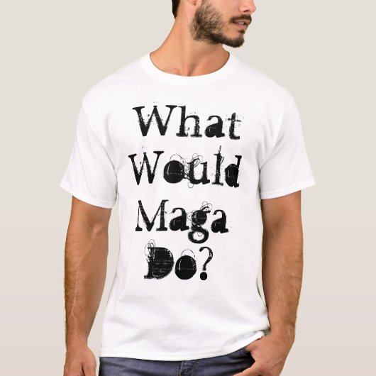 Magaは何をしますか。 Tシャツ (正面)