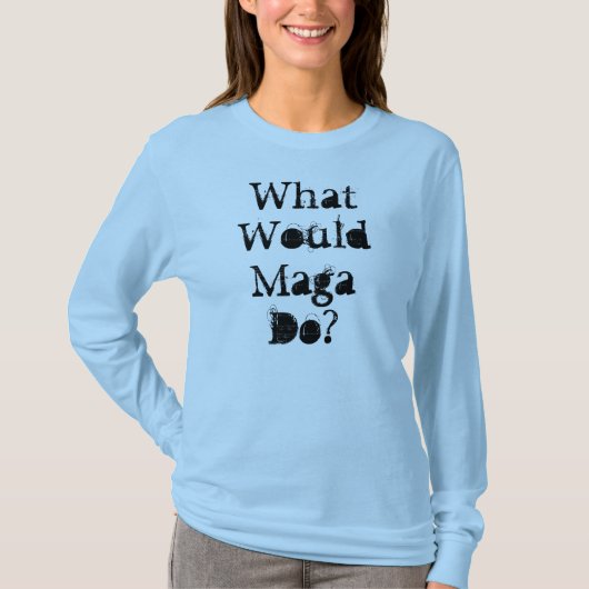 Magaは何をしますか。 Tシャツ (正面)