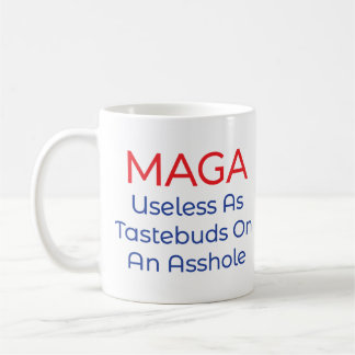 MAGAは味蕾同様役に立たない 政治的皮肉 コーヒーマグカップ