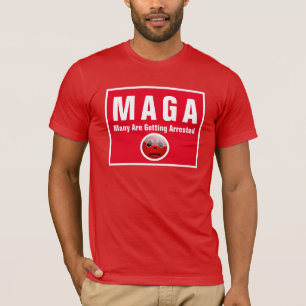 MAGAは多数阻止されたおもしろいな政治を得ています Tシャツ