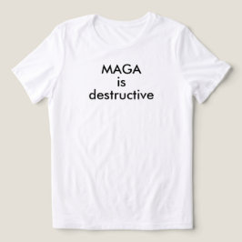 MAGAは破壊的だ トライブレンドＴシャツ