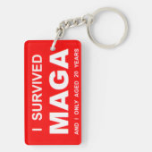 MAGAを生き延びた キーホルダー (裏面)