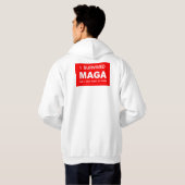 MAGAを生き延びた パーカ (裏面フル)