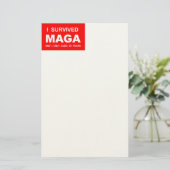 MAGAを生き延びた 便箋 (スタンド正面)