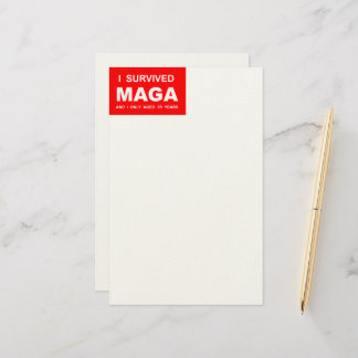 MAGAを生き延びた 便箋