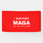MAGAを生き延びた 横断幕 (横)