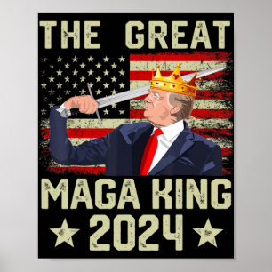 MAGAキン素晴らしグ・トランプ・バイデン氏・ポリティカル・ウルトラ・メガP ポスター