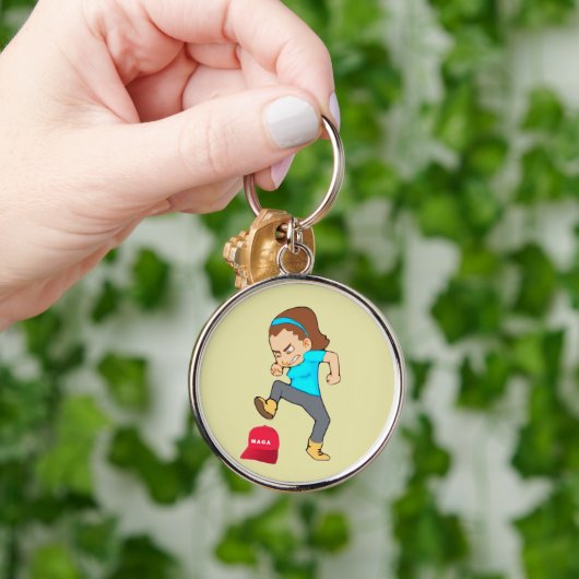 MAGAキーチェーンをスタンプアウト キーホルダー (手)