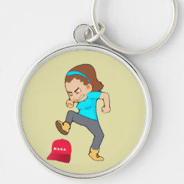 MAGAキーチェーンをスタンプアウト キーホルダー