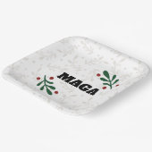 MAGAクリスマスパーティープレート ペーパープレート (傾斜あり)