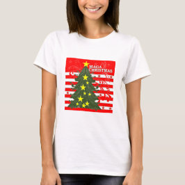MAGAクリスマス愛国心 Tシャツ
